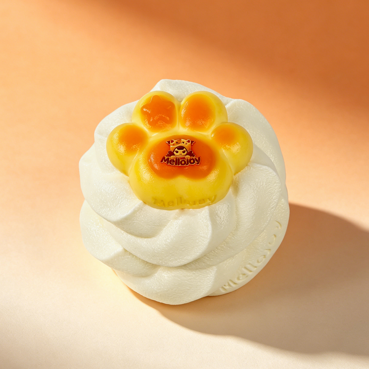 Mellojoy -ねっとりヨーグルト&ムースクリーム&もちもちもち- わふわ肉球ミルクパフ【Z078】【 ブラインドボックスのおもちゃ】