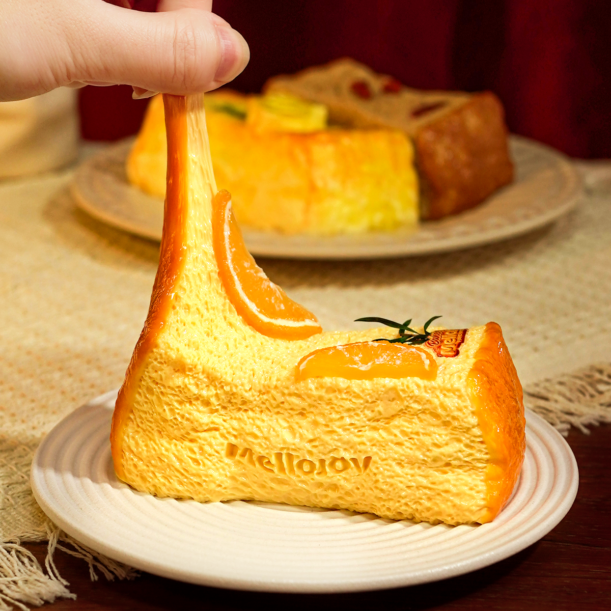 Mellojoy - ムースクリーム - メロジョイトーストスティック、集合！【A036】【 開封後のキャンセルができません】【 ブラインドボックスのおもちゃ】