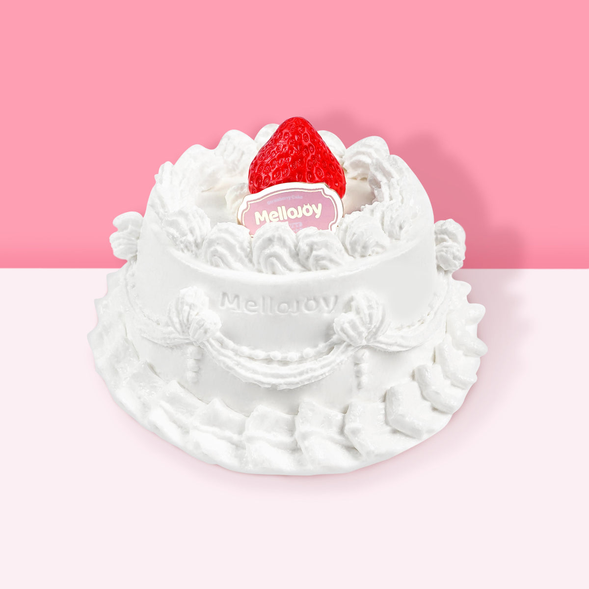 Mellojoy -ムースクリーム - メロジョイいちごショートケーキホール【Z048-10】【 ブラインドボックスのおもちゃ】