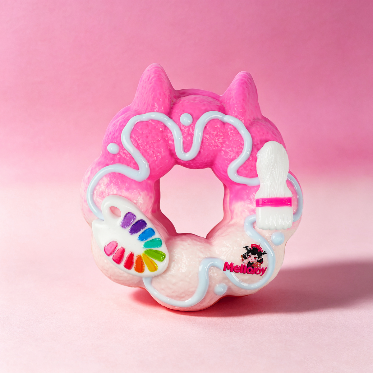Mellojoy -ムースクリーム - オー！ドーナツー【A041】【 開封後のキャンセルができません】【 ブラインドボックスのおもちゃ】